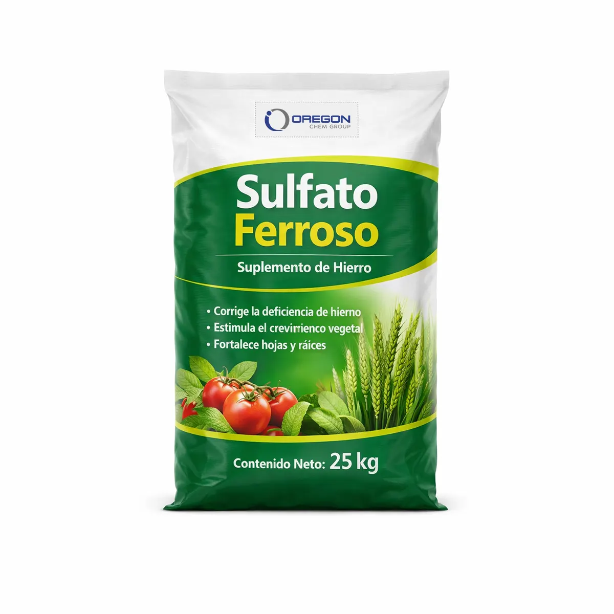 Sulfato Ferroso Heptahidratado - Sulfato de Hierro 2 Sulfato Ferroso 25 Kg