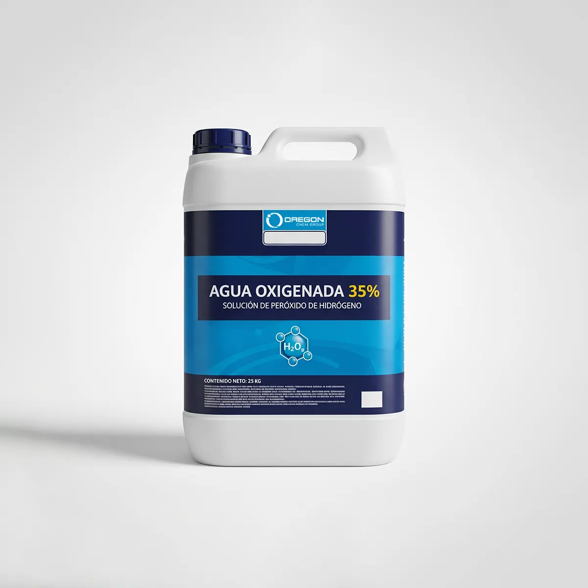 Agua Oxigenada - Peróxido De Hidrogeno 2 Agua Oxigenada 35 25K