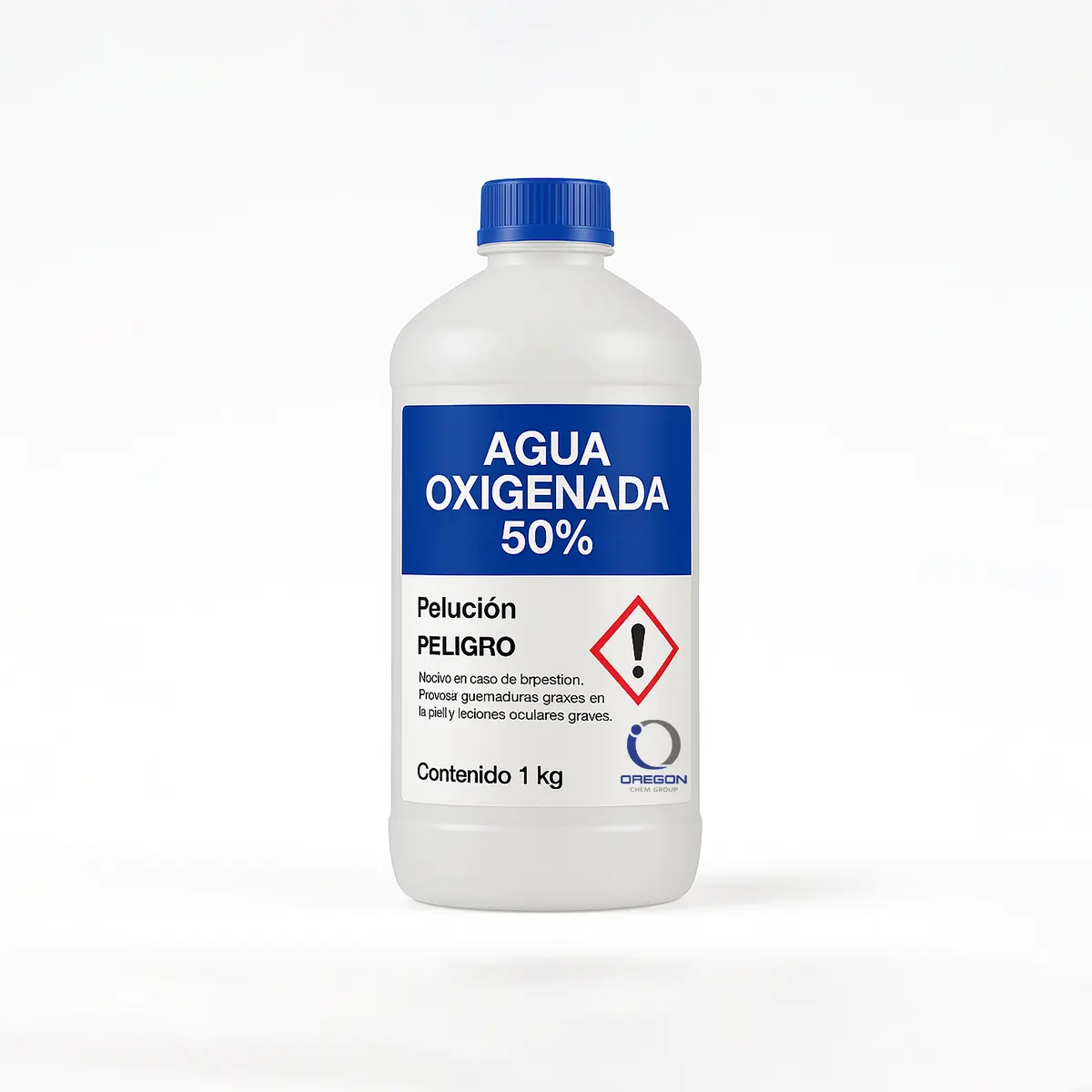 Agua Oxigenada - Peróxido De Hidrogeno 4 Agua Oxigenada 50 1Kg