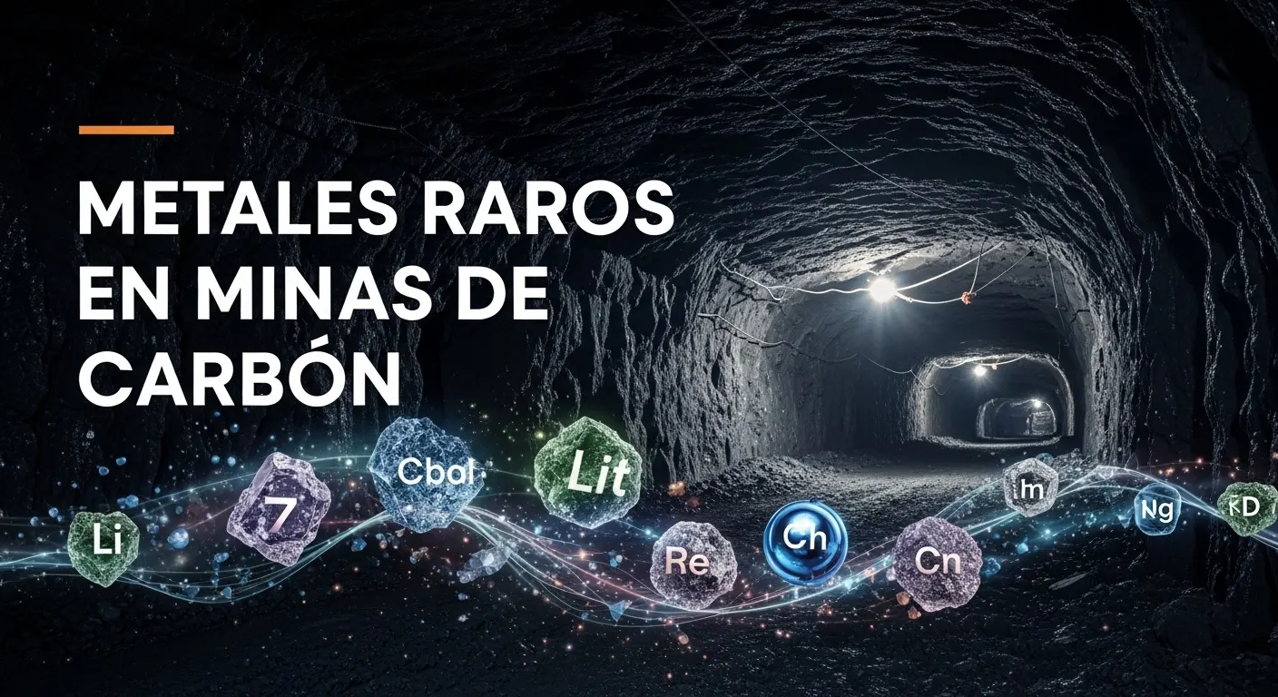 Descubrimiento de metales raros en mina de carbón de EE. UU. valorados en €31 500 millones 1 Mina De Carbón