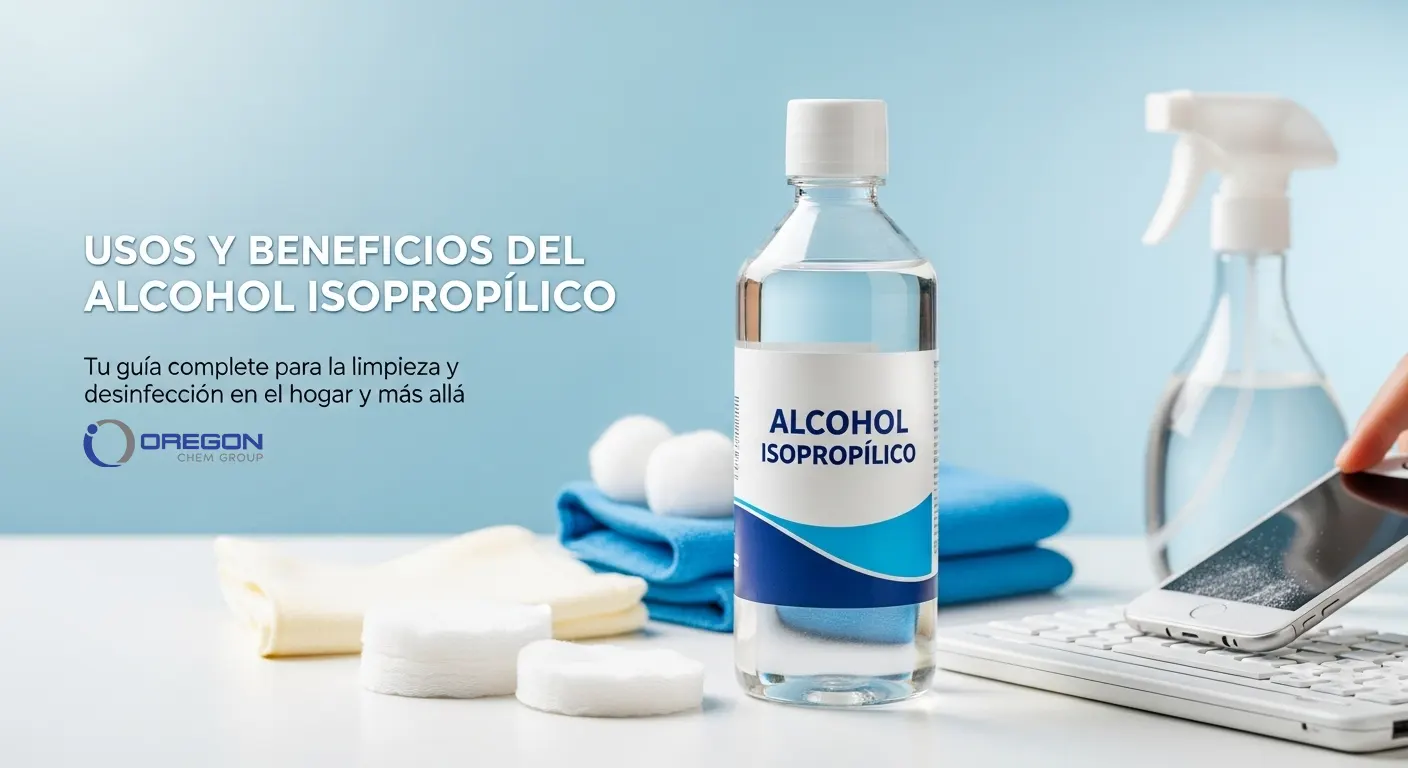 Alcohol Isopropílico 99%: la pureza que impulsa la limpieza y precisión industrial 1 Alcohol Isoporpilico
