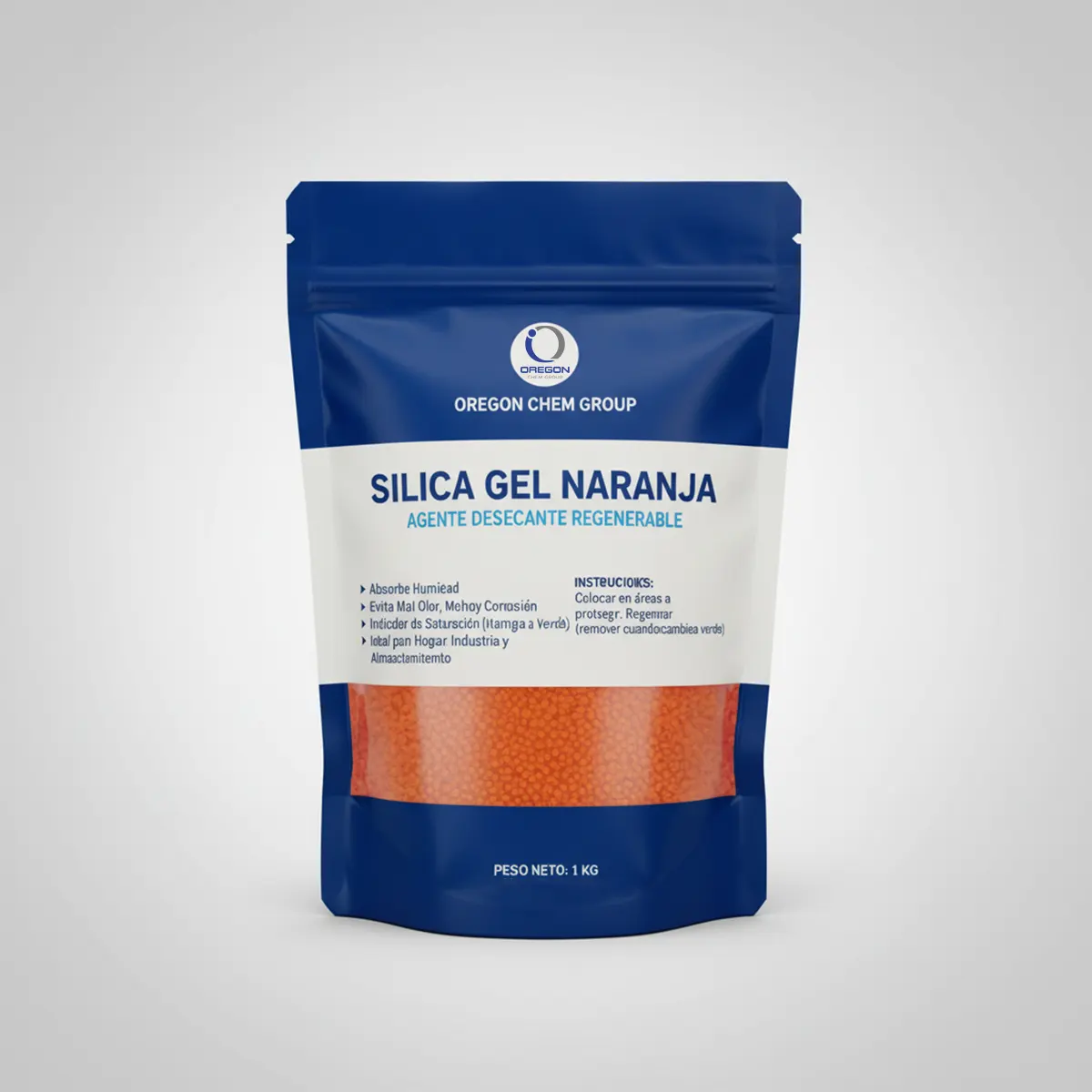 Silica Gel - Gel de Silice 12 Silica Gel Naranaja A Granel 1K