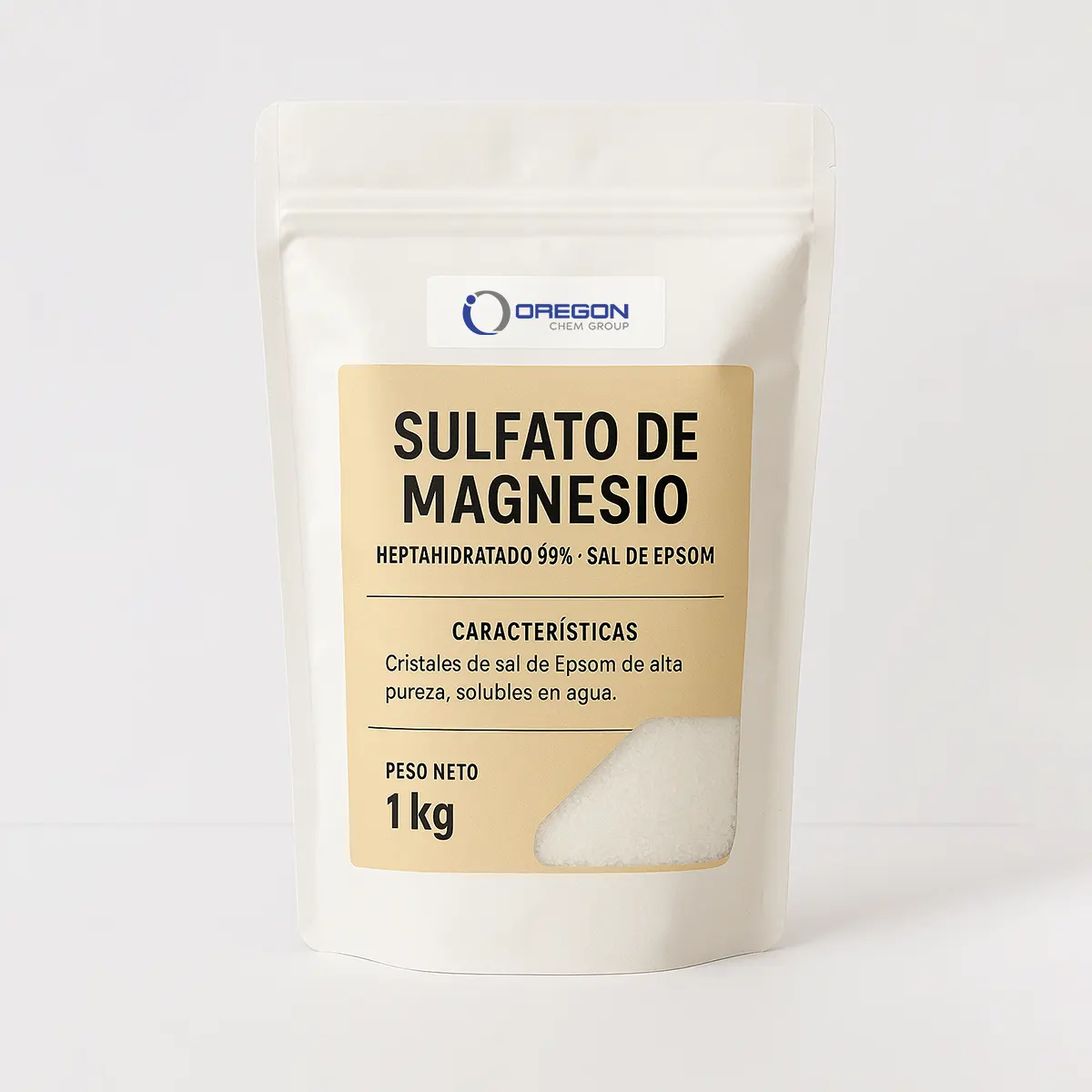 Sulfato De Magnesio Heptahidratado 99% técnico - Sales De Epsom 1 Sulfato De Magnesio 1K