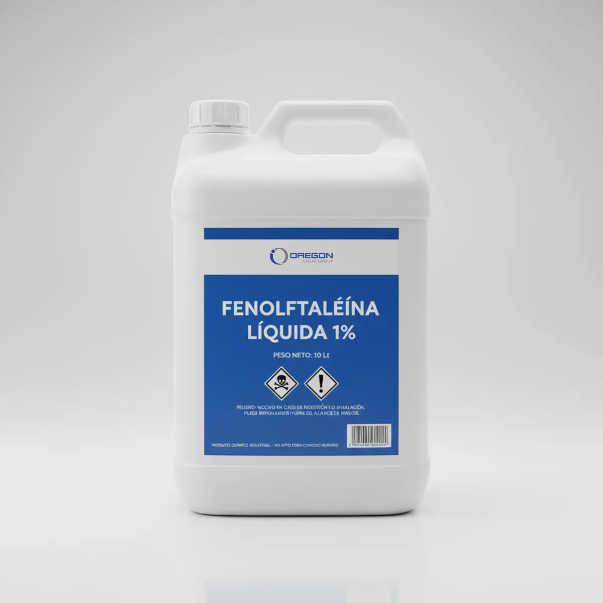Fenolftaleína Líquida 1% 3 Fenolftaleína Líquida 10 Lt