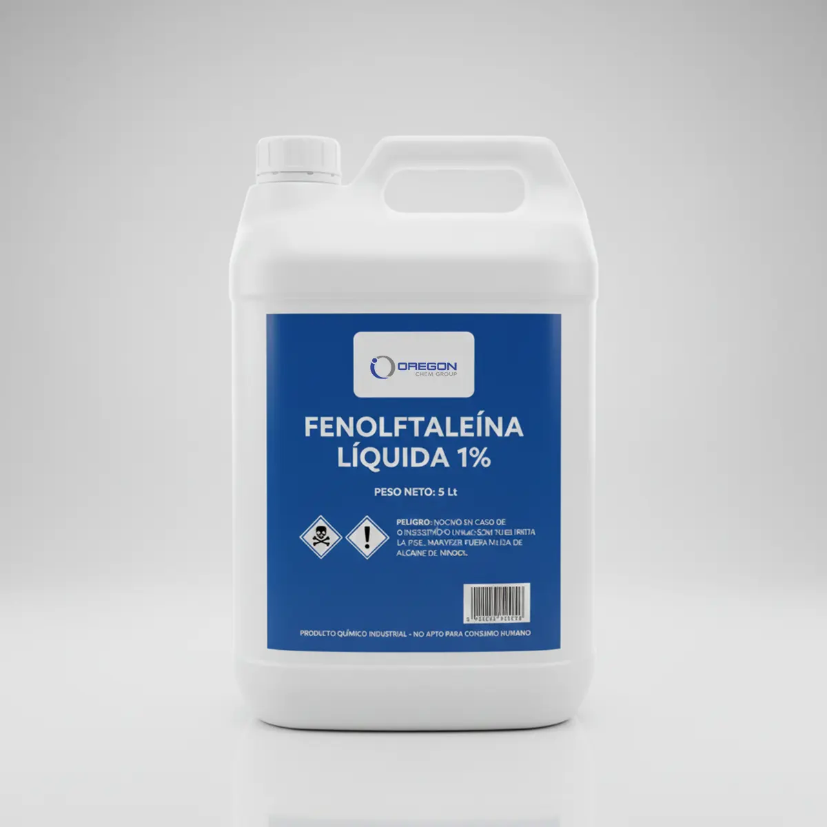 Fenolftaleína Líquida 1% 2 Fenolftaleína Líquida 5 Lt