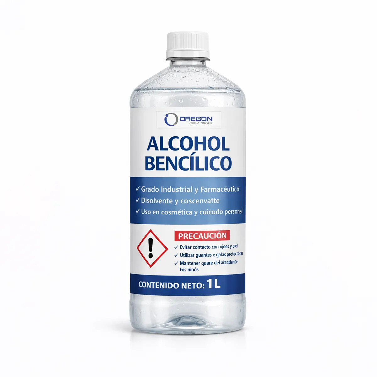 Alcohol Bencílico Industrial 1 Alcohol Bencilico 1 L