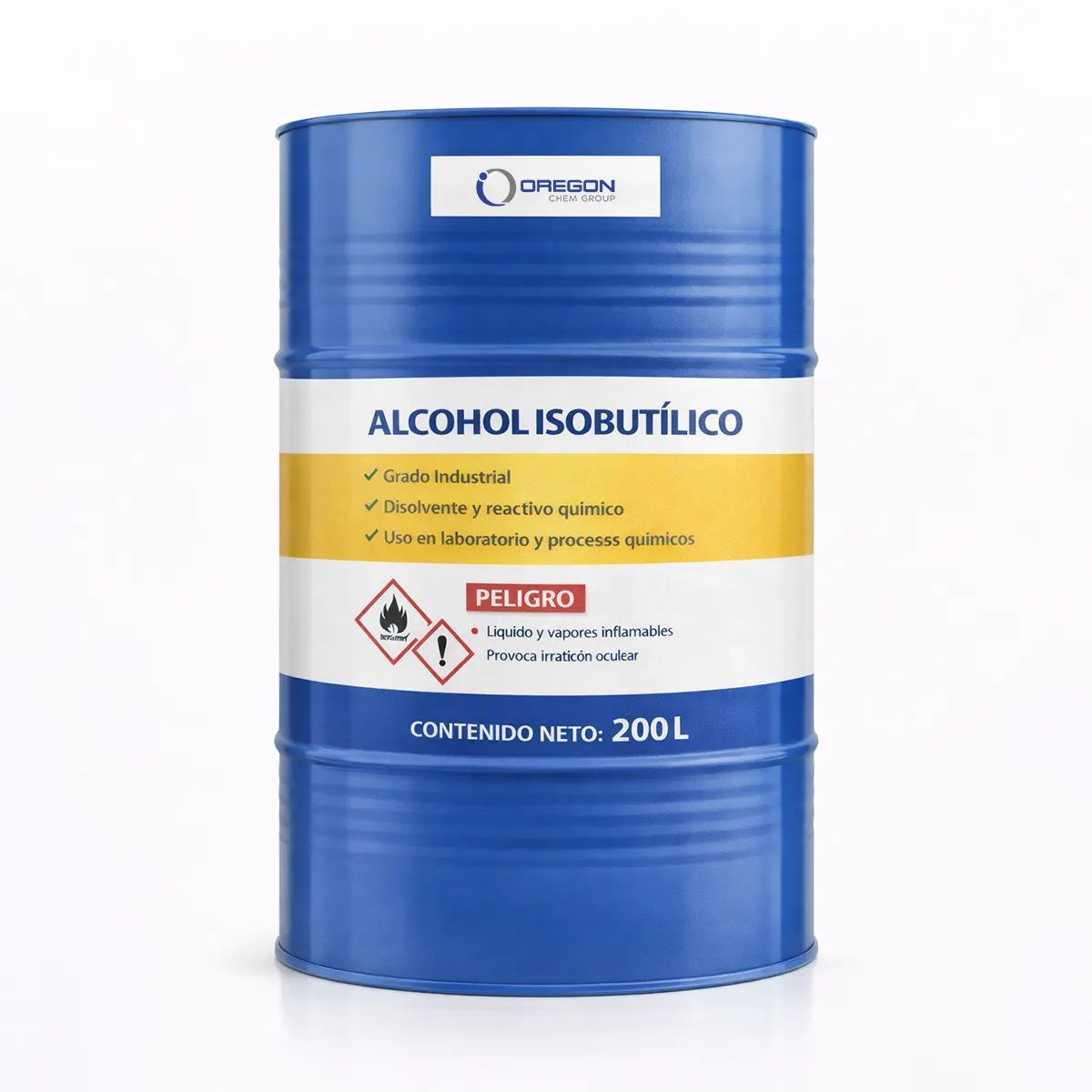 Alcohol Isobutílico 4 Alcohol Isobutilico 200 L