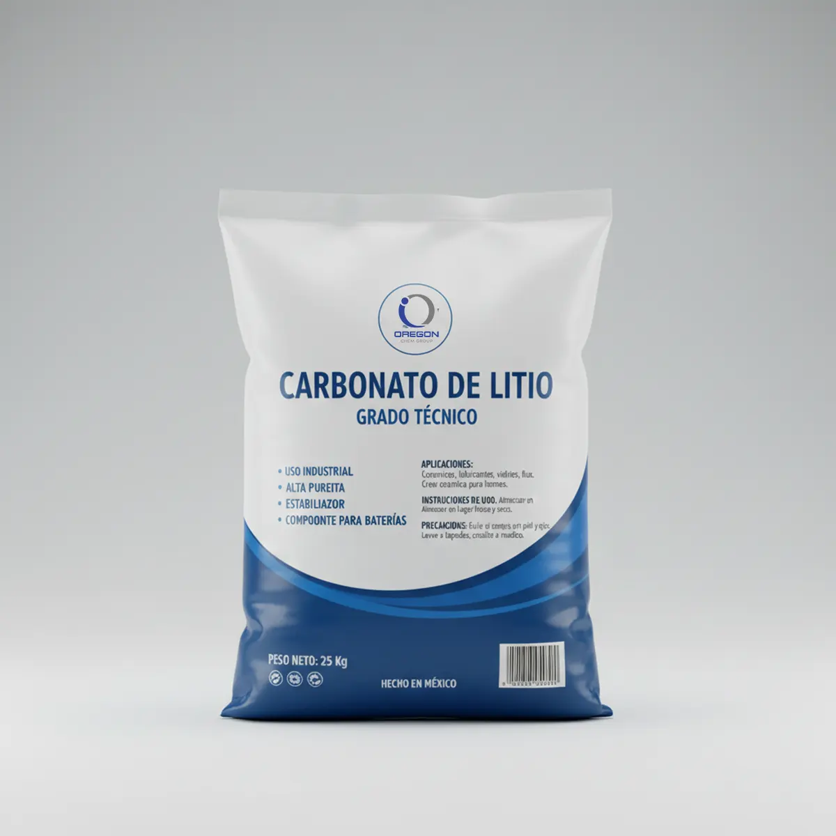 Carbonato de Litio 2 Carbonato De Litio Tec 25 K