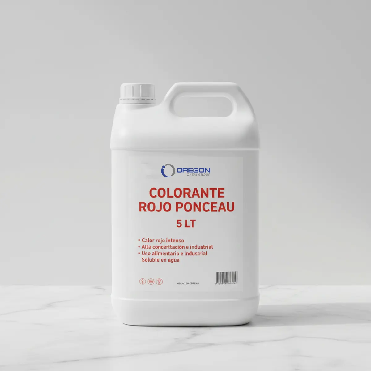 Colorante Rojo 6 Colorante Rojo Ponceau 5 Lt