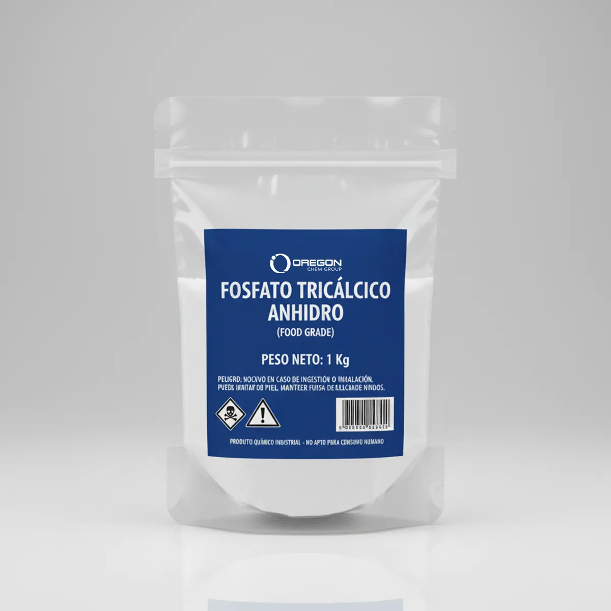 Fosfato Tricálcico 1 Fosfato Tricalcico Anhidro Foof Grade 1 Kg