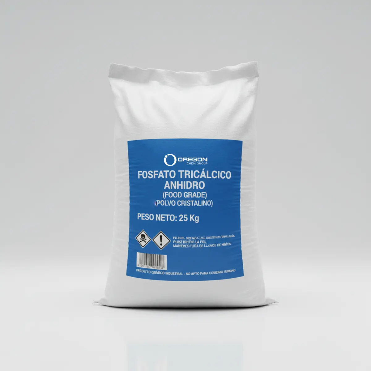 Fosfato Tricálcico 2 Fosfato Tricalcico Anhidro Foof Grade 25 Kg