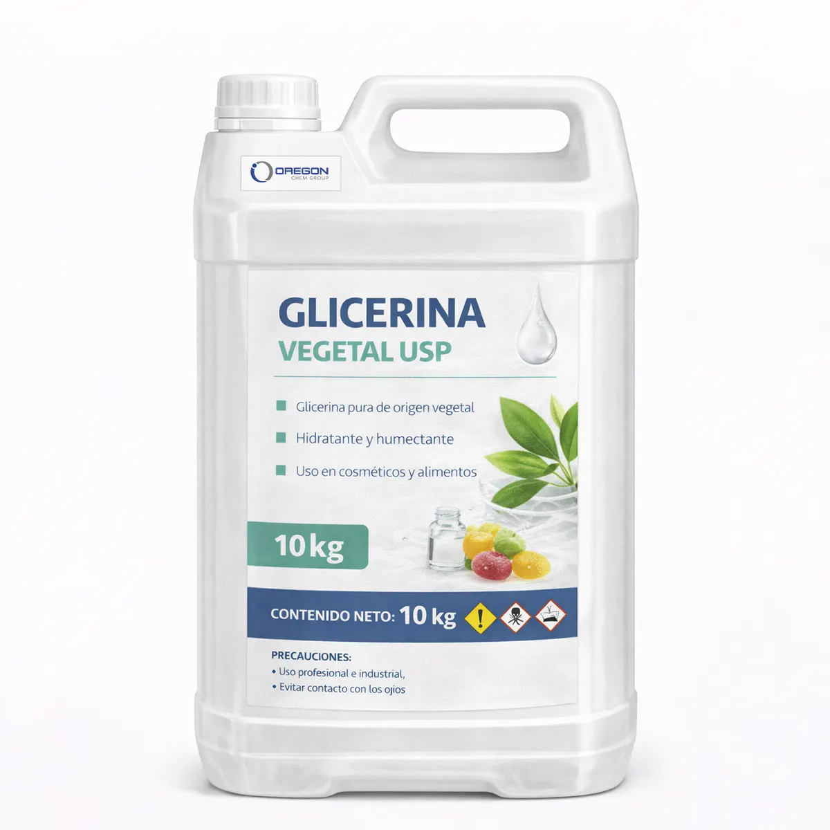 Glicerina Vegetal USP 3 Glicerina Vegetal Usp 10 Kg