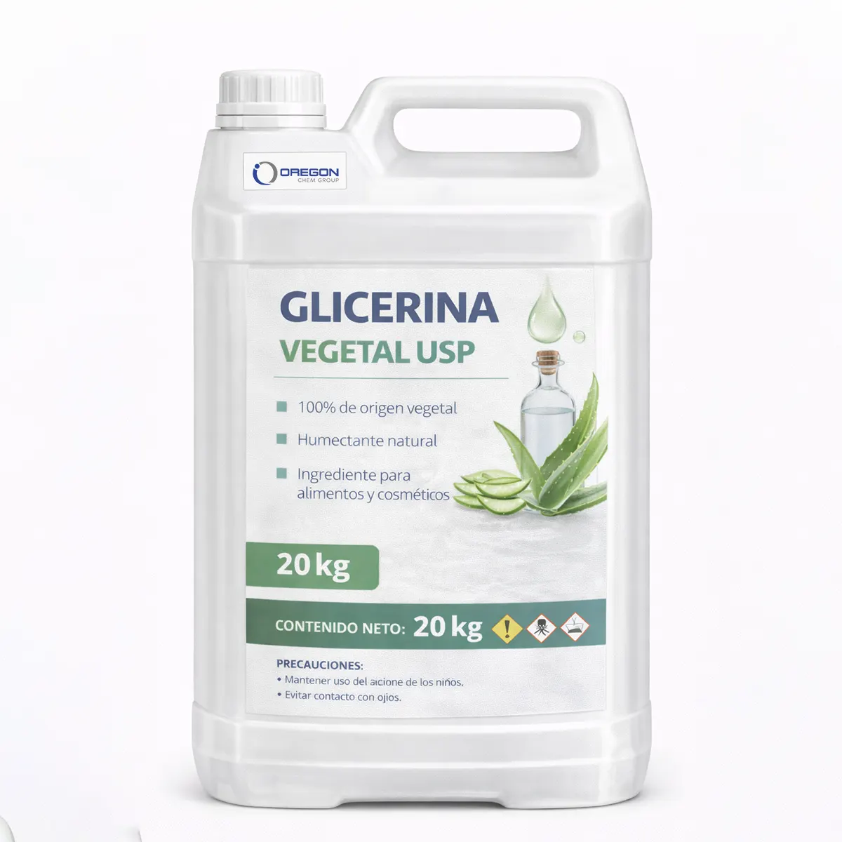 Glicerina Vegetal USP 4 Glicerina Vegetal Usp 20 Kg