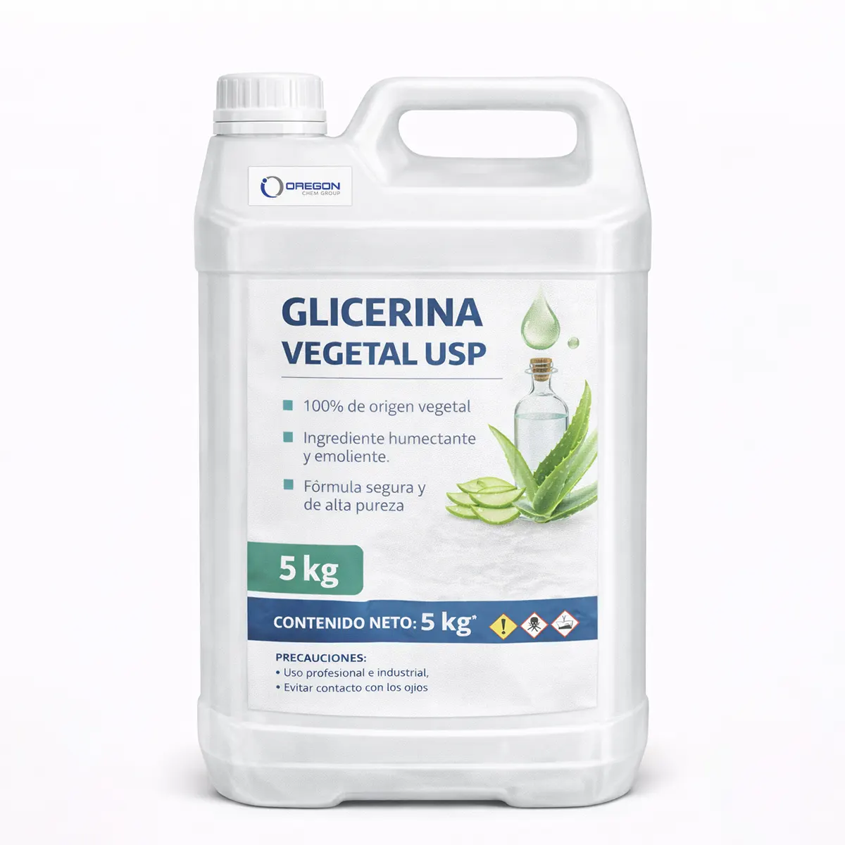 Glicerina Vegetal USP 2 Glicerina Vegetal Usp 5 Kg
