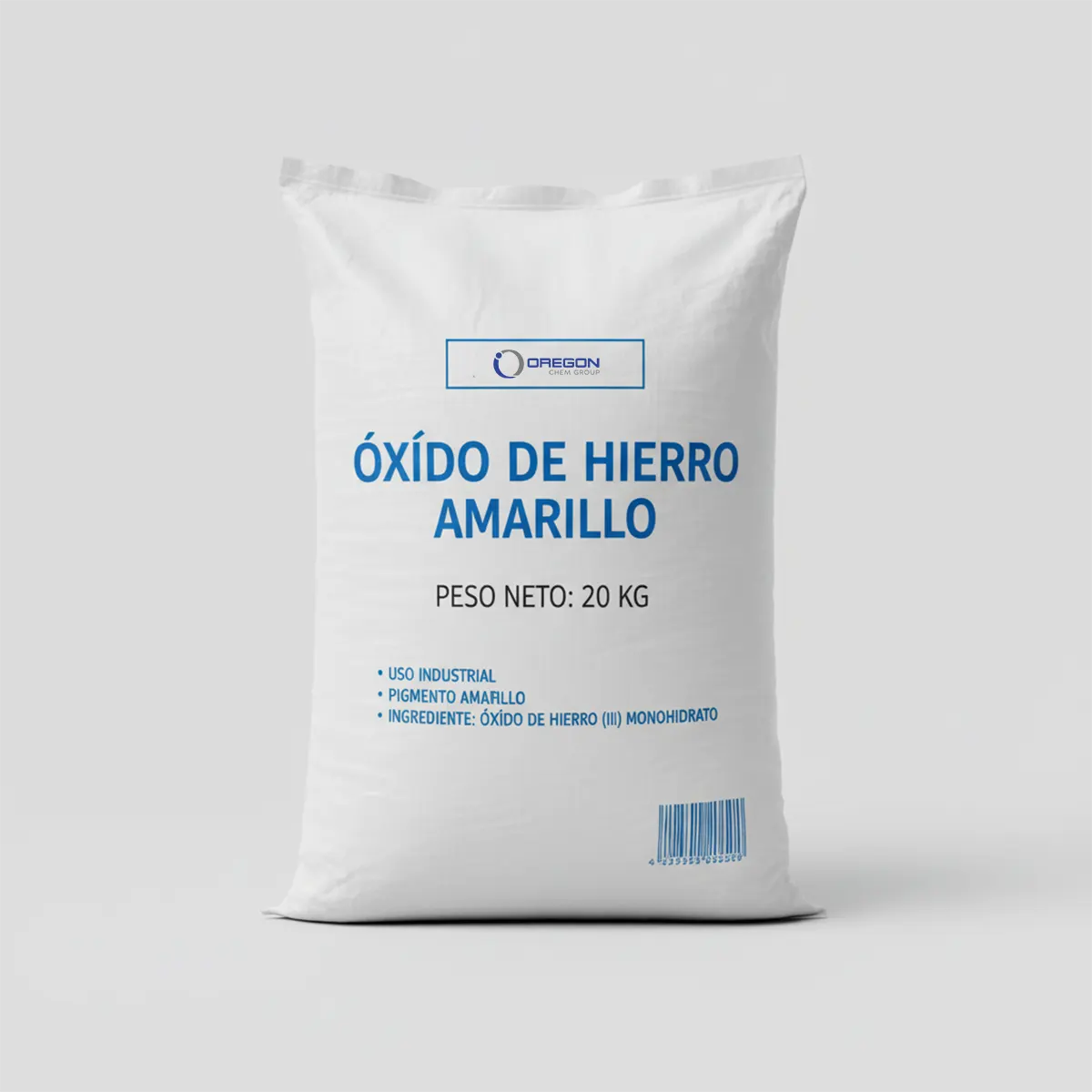 Óxido de Hierro 7 Oxido De Hierro Amarillo 20 Kg