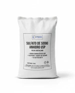 Sulfato De Sodio Anhidro Usp