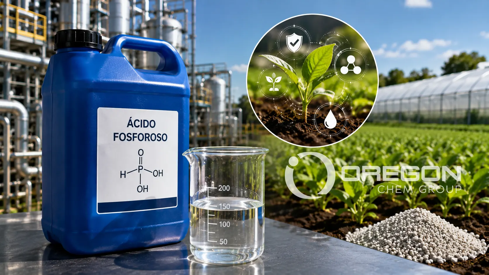 Ácido Fosforoso: la materia prima estratégica que va más allá de los fertilizantes tradicionales 1 Ácido Fosforoso